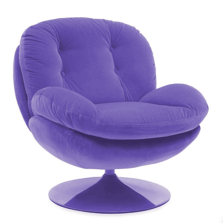 Fauteuil Memento Pop Athezza Lilas