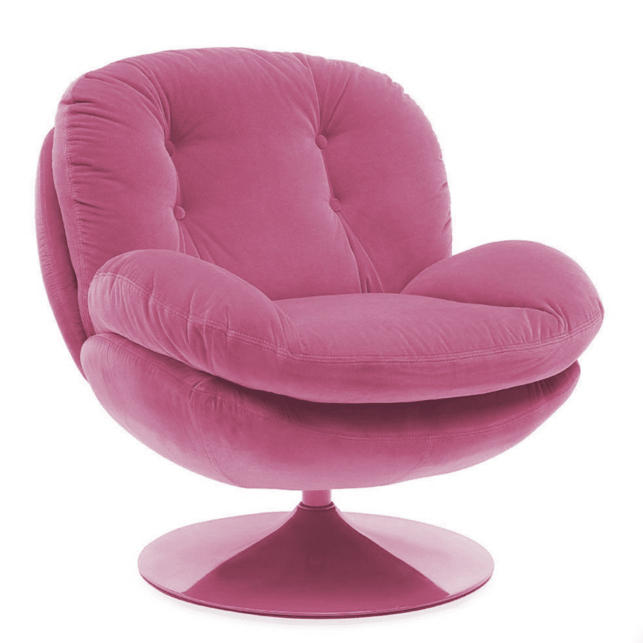 Fauteuil Memento Pop Athezza Rose