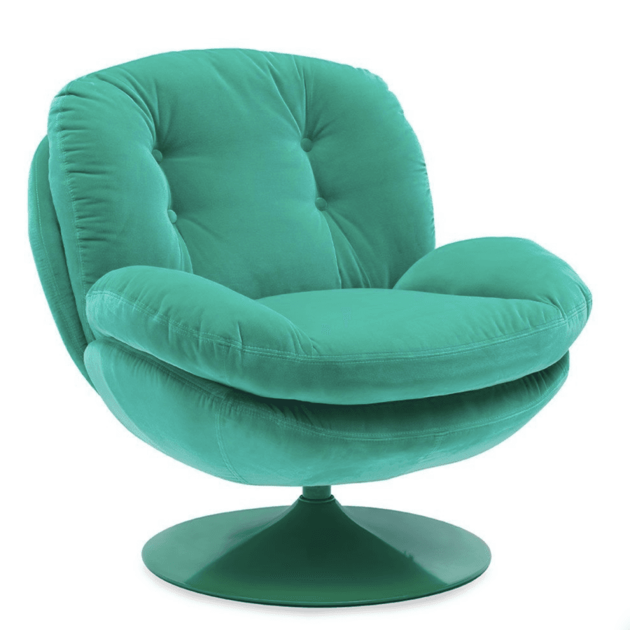 Fauteuil Memento Pop vert clair Athezza