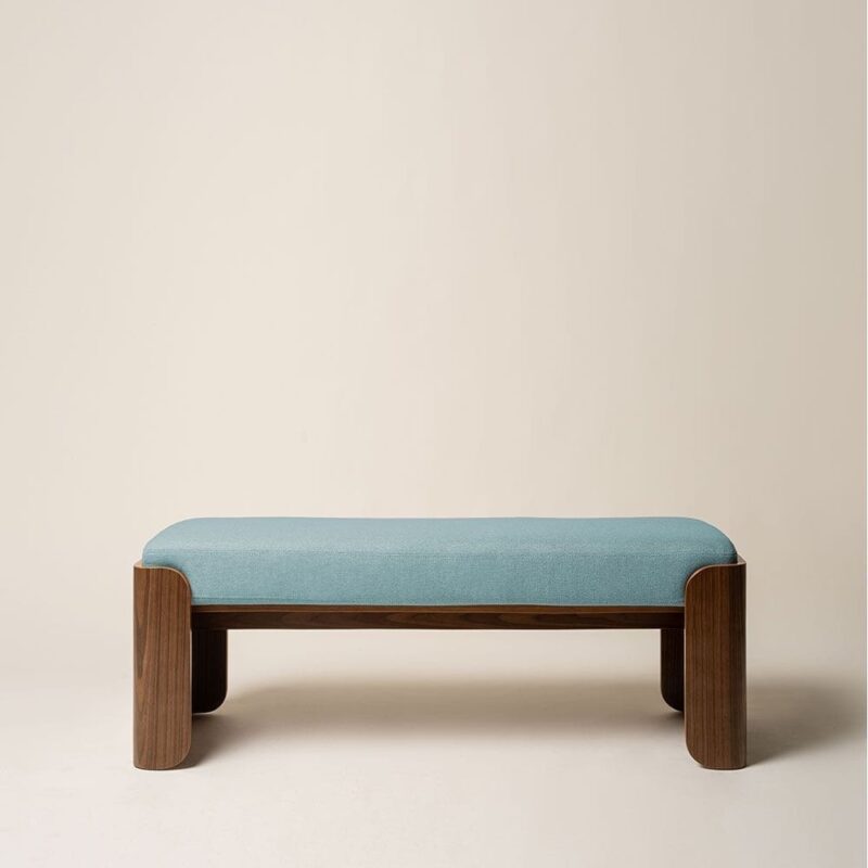Banc Velours Turquoise Jodie — Athezza