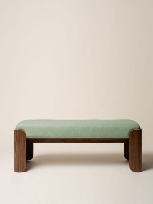 Banc Velours Vert Jodie — Athezza