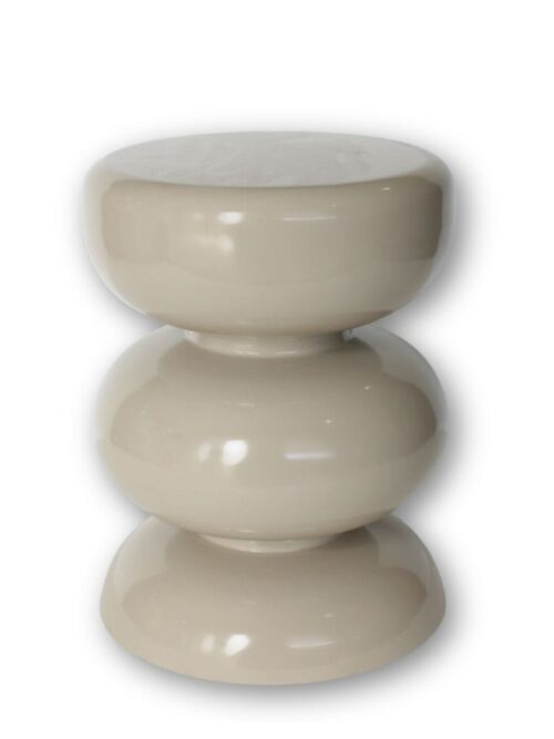 Bout de Canapé Métal Crème Dili — Athezza