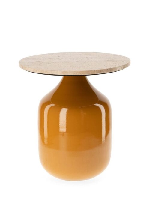 Bout de Canapé Métal Terracotta Madala — Athezza