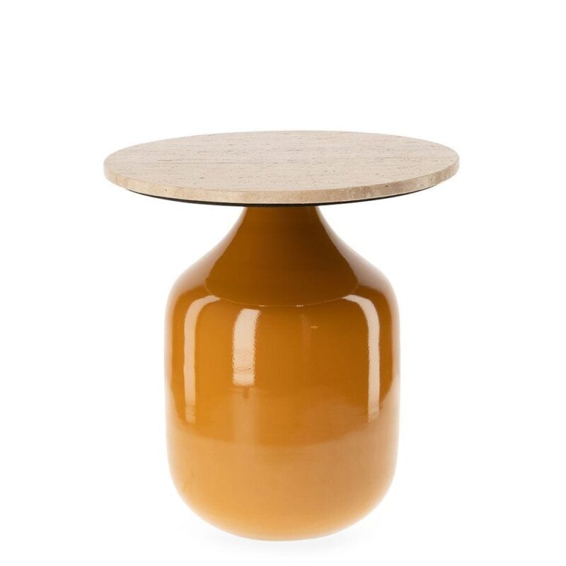 Bout de Canapé Métal Terracotta Madala — Athezza