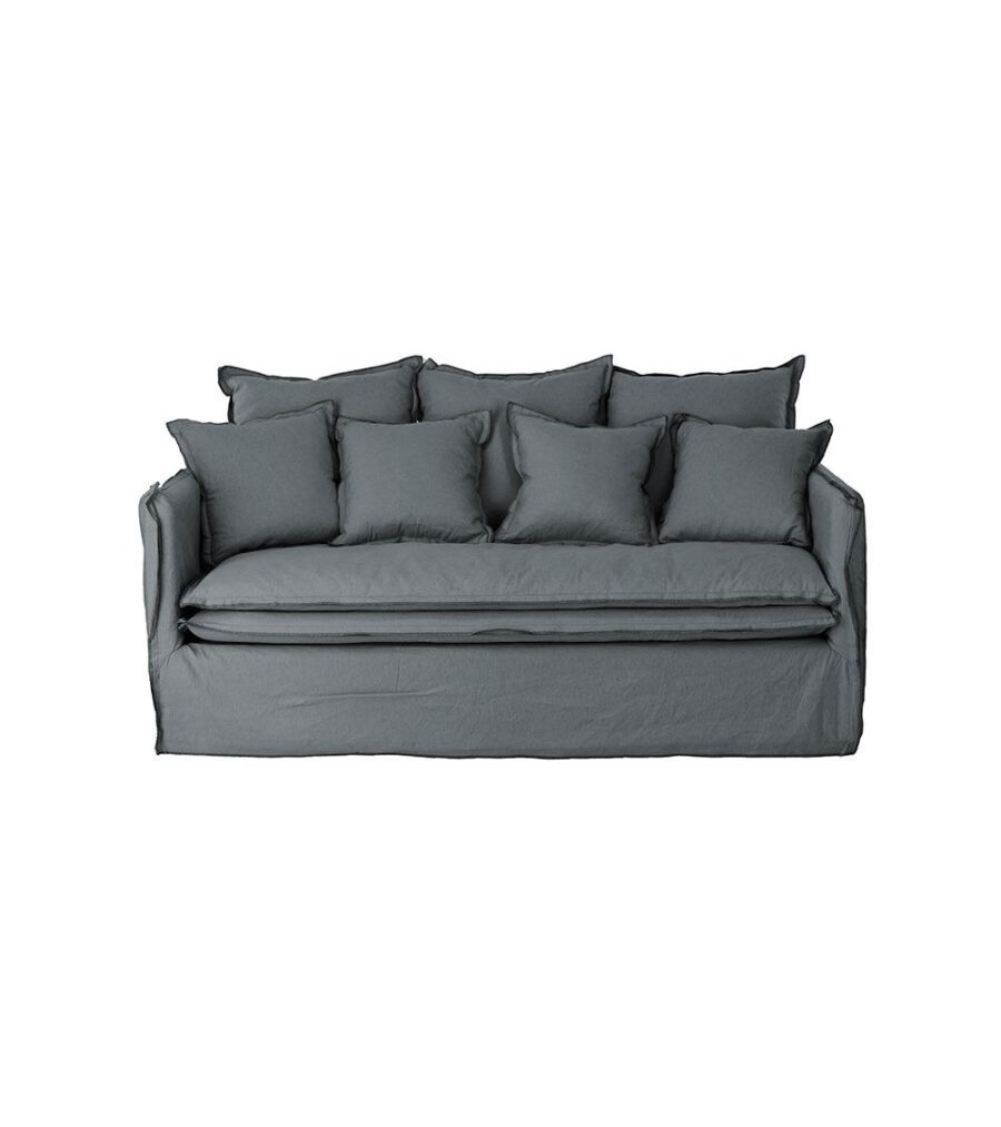 canape cosy 2pl anthracite - TAKOORI