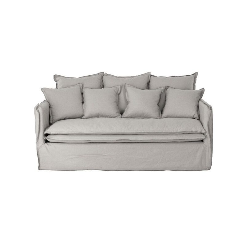 Canapé Lin Gris 2 Places Cosy — Athezza