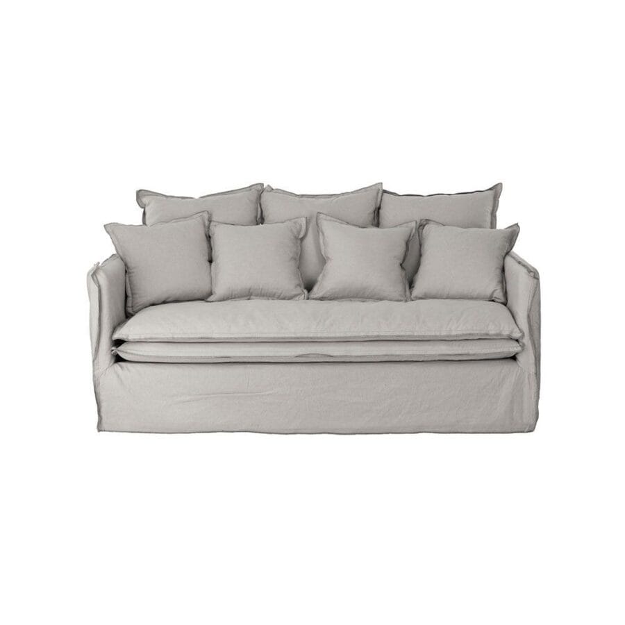 Canapé Lin Gris 2 Places Cosy — Athezza