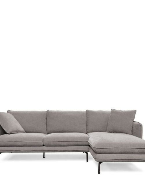 Canapé Angle Tissu Beige Modène — Athezza