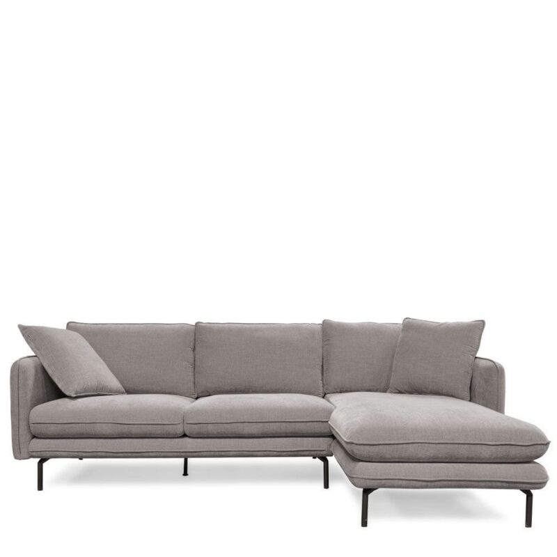 Canapé Angle Tissu Beige Modène — Athezza