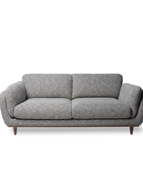 Canapé Tissu Gris 3 Places Odda — Athezza