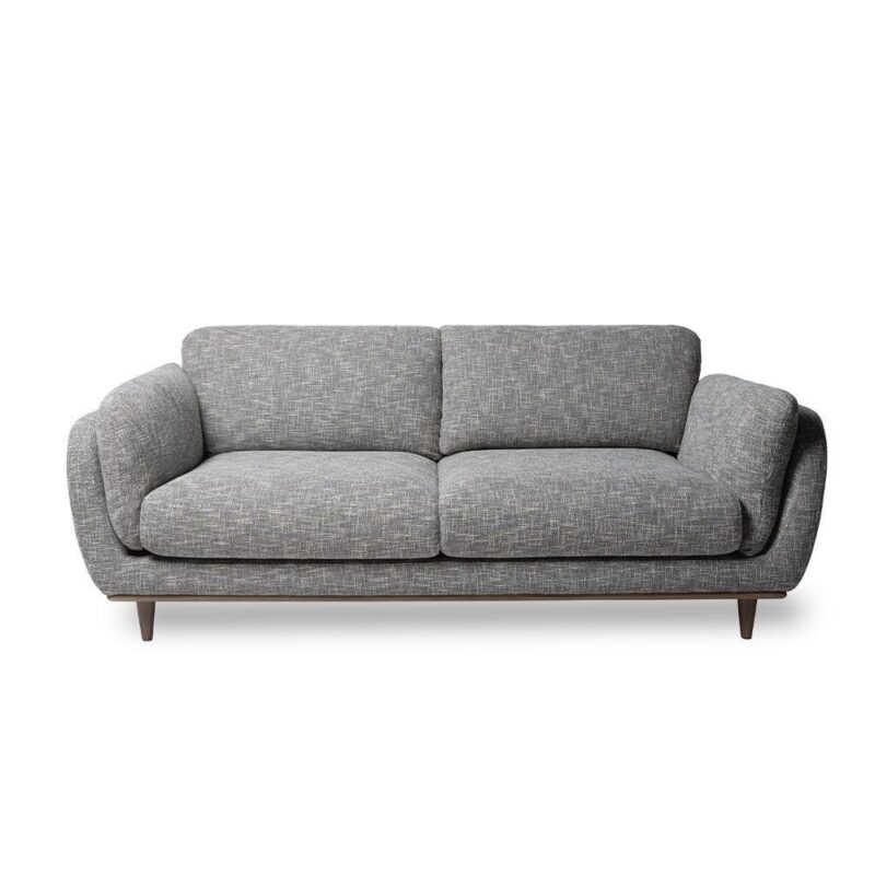 Canapé Tissu Gris 3 Places Odda — Athezza