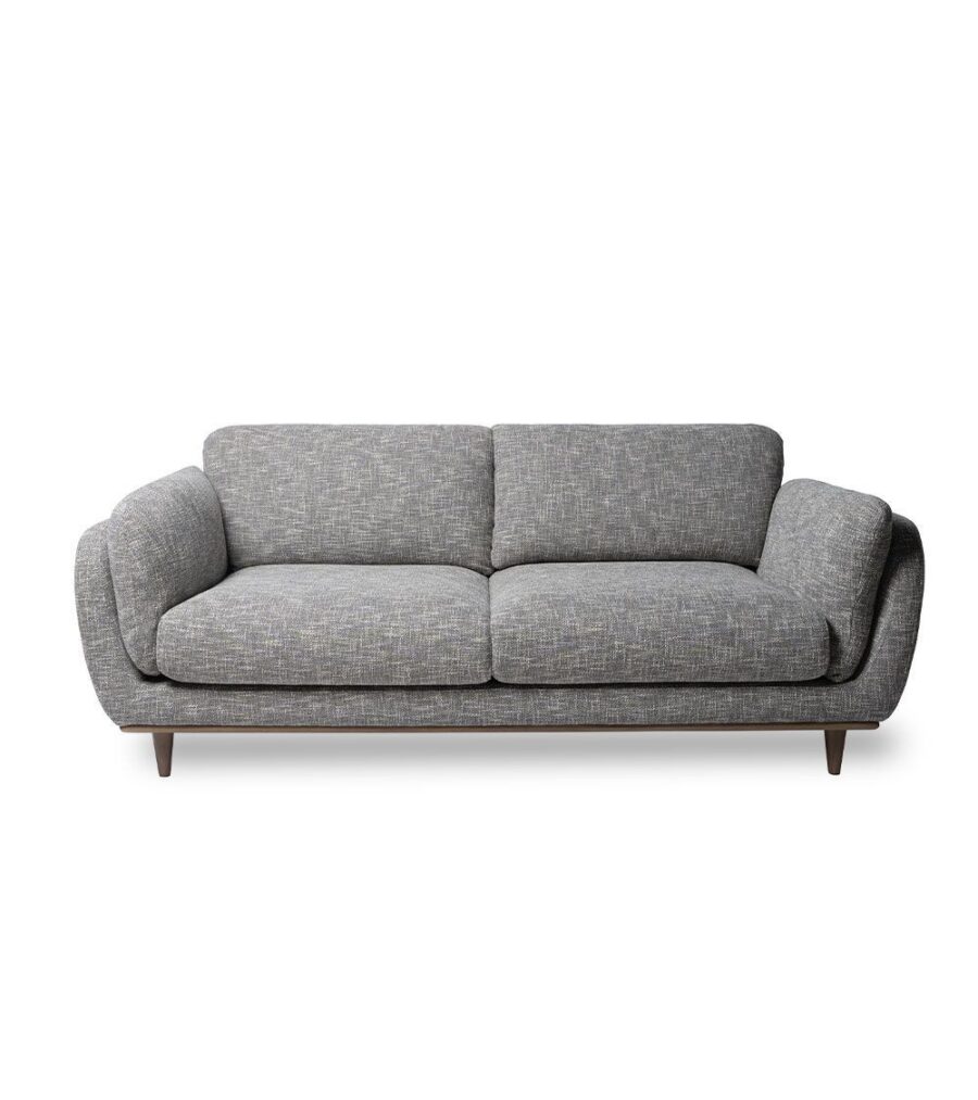 canape odda gris 3pl - TAKOORI