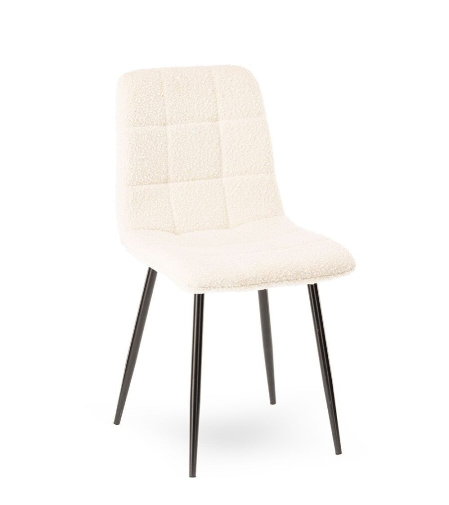 chaise manta bouclette blanche - TAKOORI