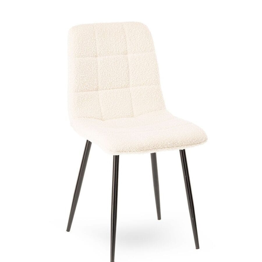 Chaise Manta Athezza Bouclette Blanche