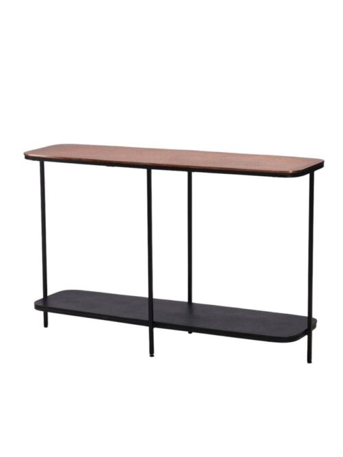 Console D’entrée Métal Noir Eric — Athezza
