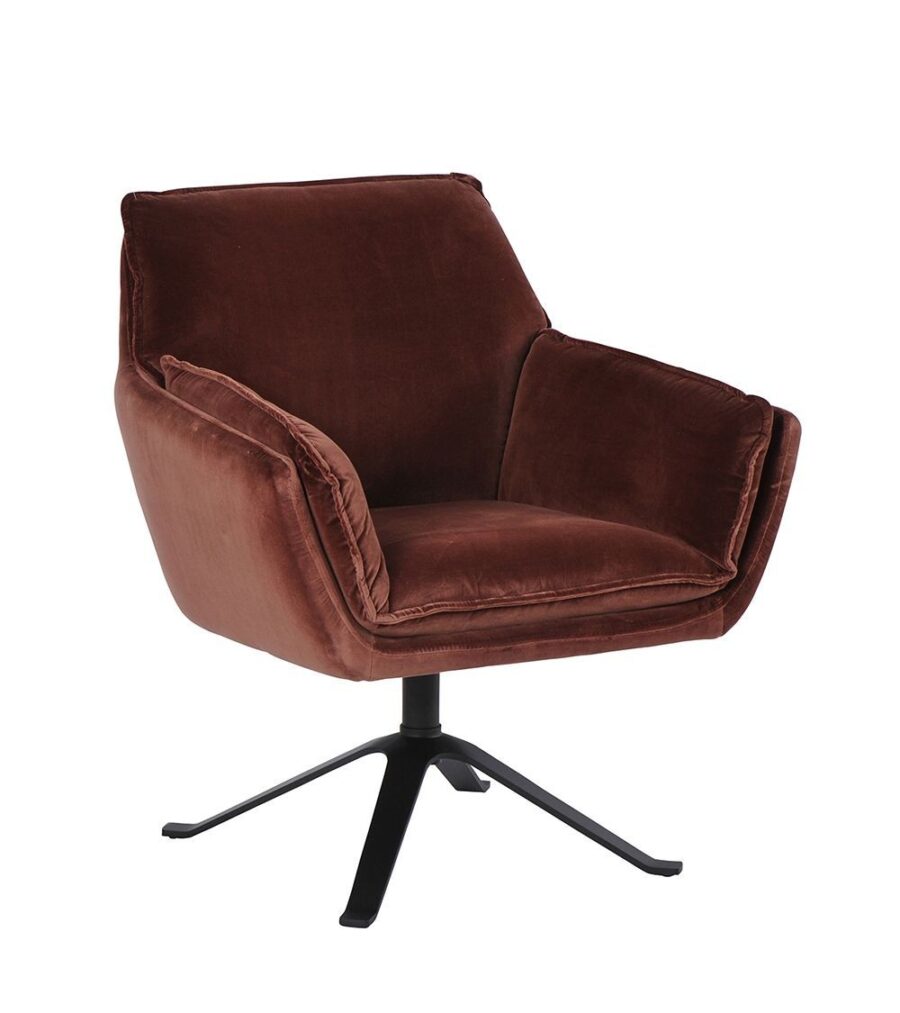 fauteuil coventry lie de vin - TAKOORI