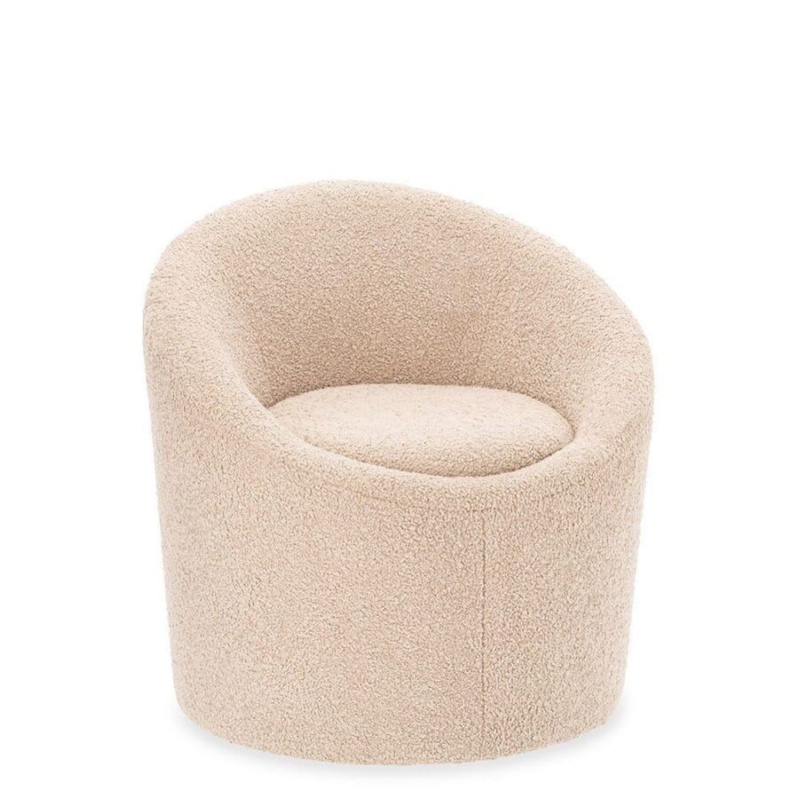 Fauteuil Gron Athezza Beige