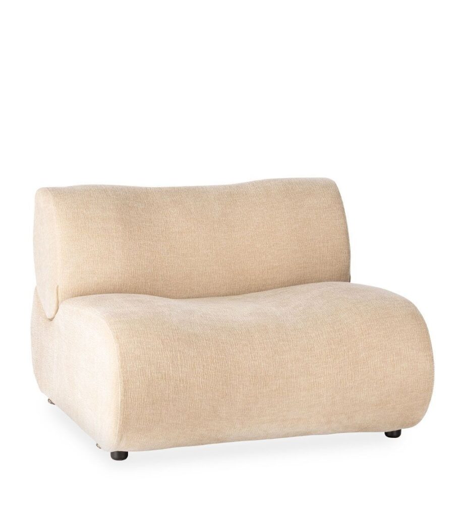 fauteuil hinton ecru - TAKOORI