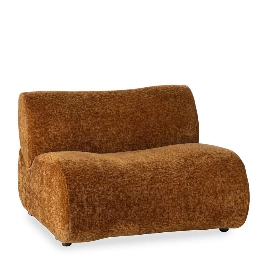 Fauteuil Hinton Athezza Marron
