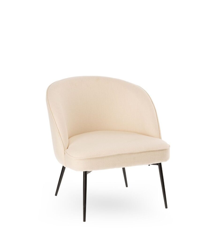 fauteuil luca creme - TAKOORI