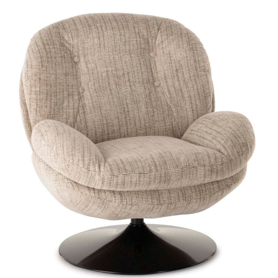 Fauteuil Memento Athezza chiné beige