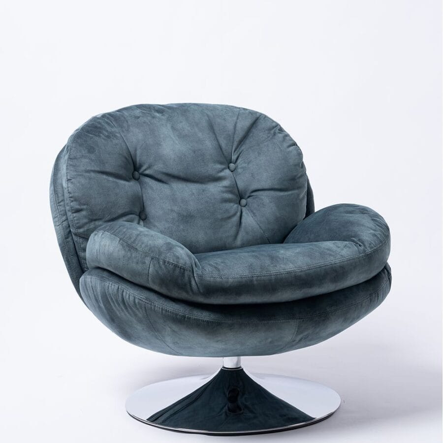 Fauteuil Memento Athezza pétrole