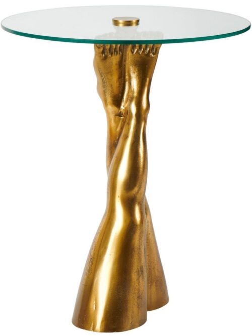 Table D’appoint Verre Aluminium Pin-up — Athezza