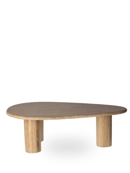 Table Basse Travertin Biella — Athezza