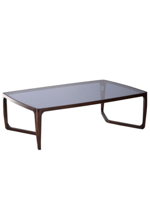 Table Basse Verre Frêne Rectangle Arco — Athezza