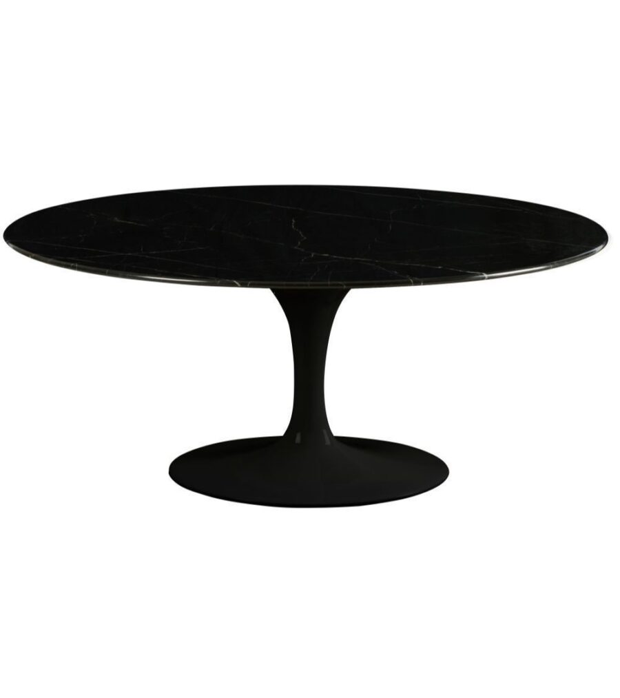 table marbella ovale noire - TAKOORI