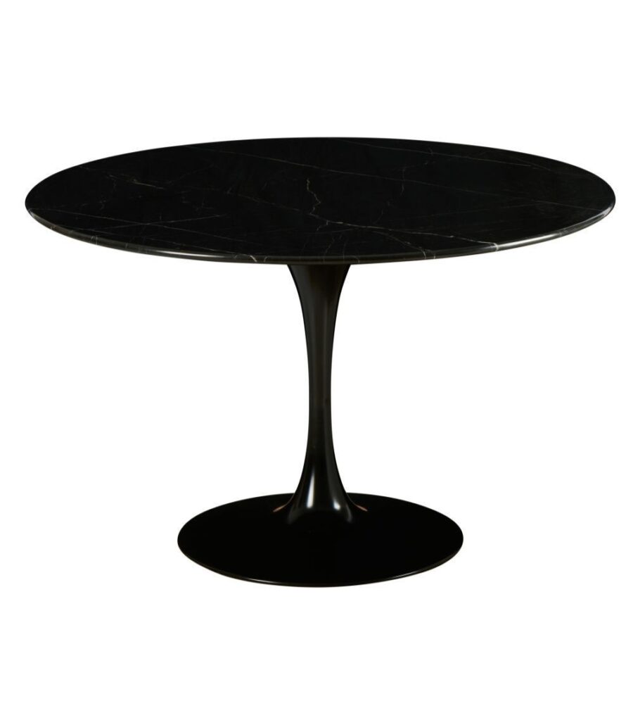 table marbella ronde noire - TAKOORI