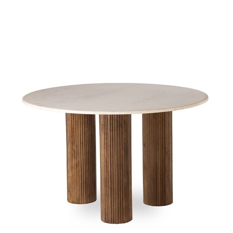 Table à Manger Marbre Manguier Lecce — Athezza