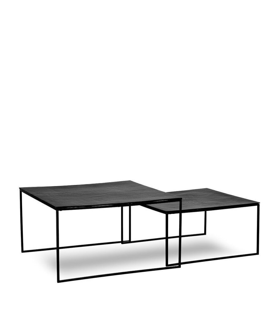 tables basses escala gigognes noires s 2 - TAKOORI