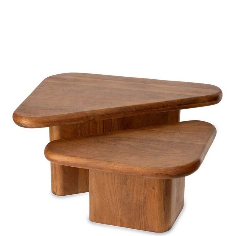 Table Basse Acacia Bois Nerja — Athezza