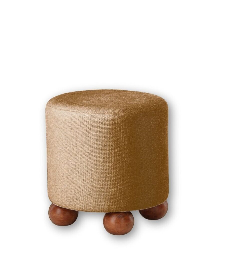 tabouret dakota moutarde - TAKOORI