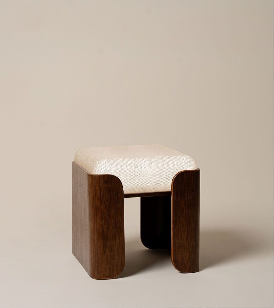 tabouret jodie beige - TAKOORI