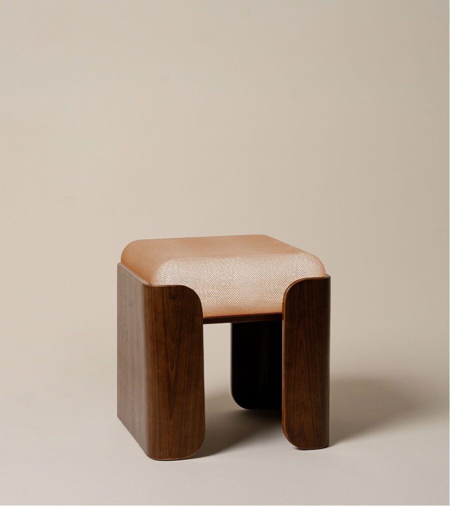 tabouret jodie orange - TAKOORI