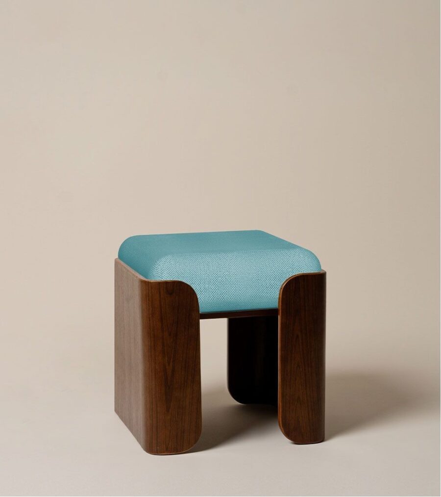 tabouret jodie turquoise - TAKOORI