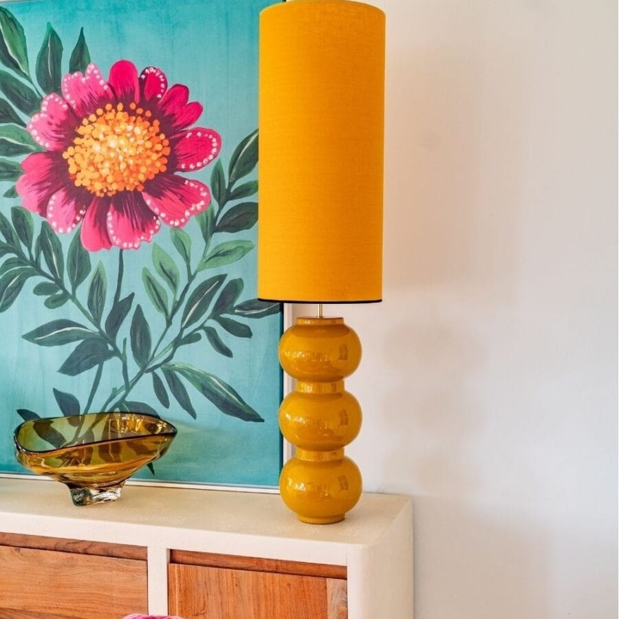 Lampadaire Pila Moutarde Athezza