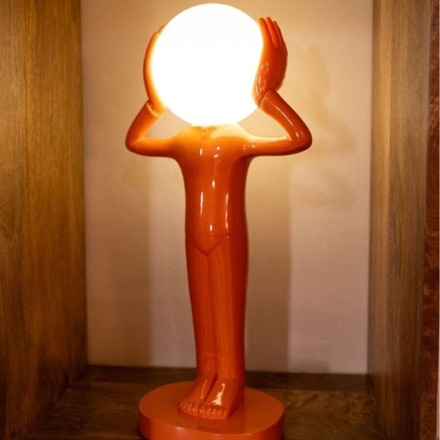 Lampe à Poser Mitch Orange Athezza