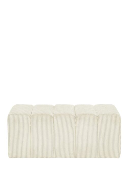 Banc Velours Crème Melvin — Athezza