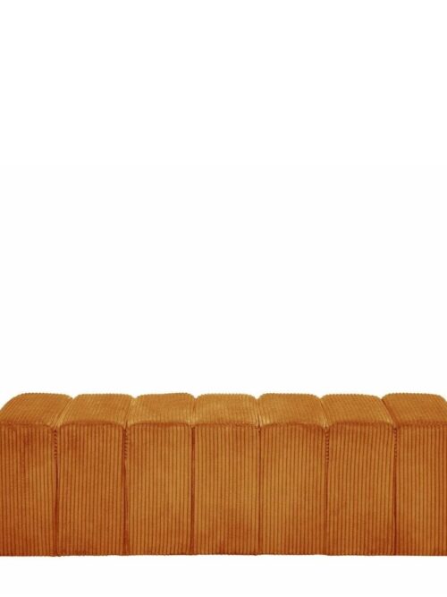 Banc Velours Miel Grand Melvin — Athezza