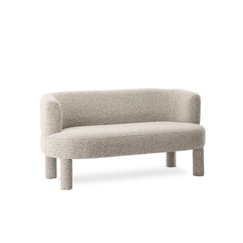 Banquette Tissu Chiné Gris Reisa — Athezza
