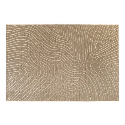 Tapis d'extérieur Alberta polypropylène Lin 120 x 170