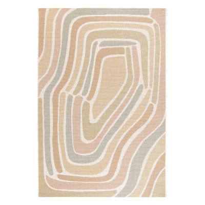 Tapis d'extérieur Isana polypropylène Multico 120 x 170