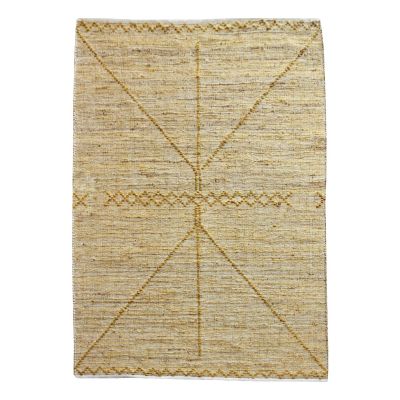 Tapis de salon Jiazi chanvre Or
