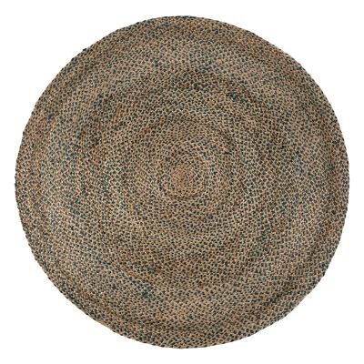 Tapis de salon rond Elliot jute Riviera 160 cm