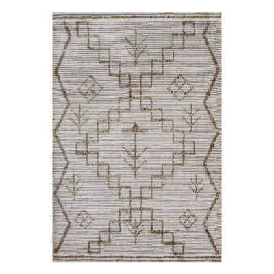 Tapis de salon Altona chanvre Naturel/ivoire
