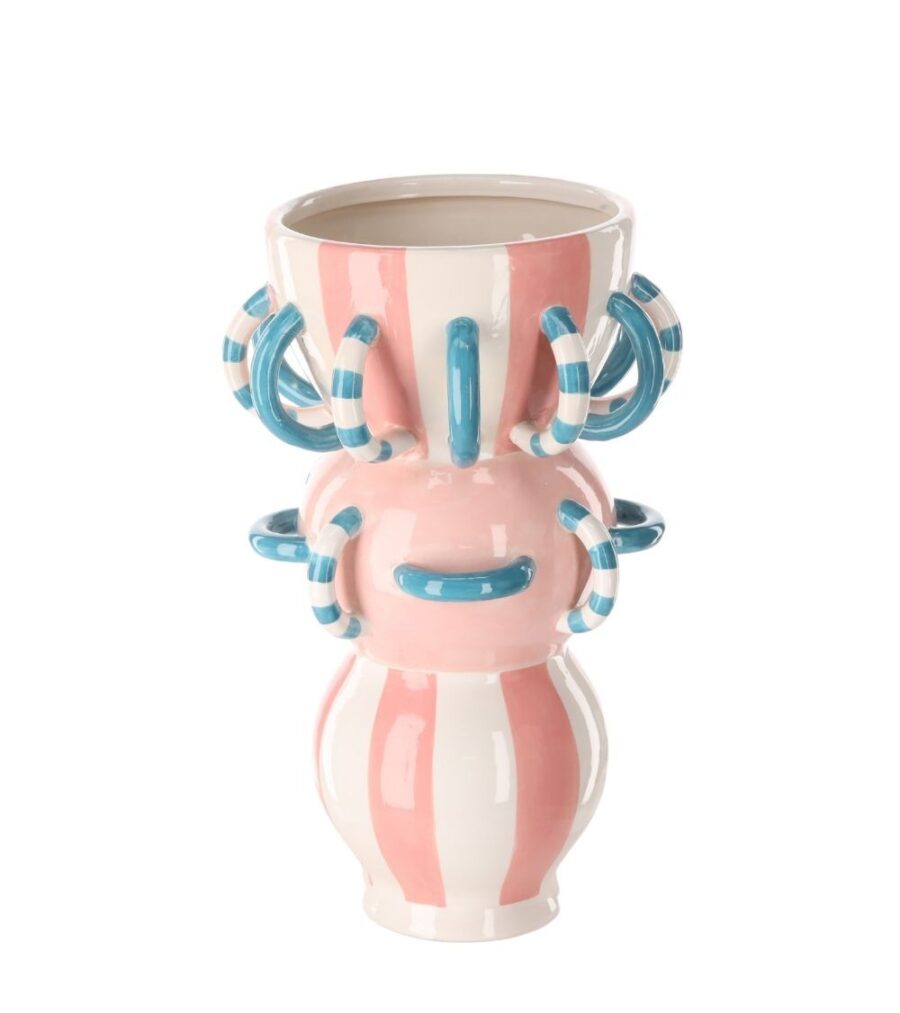 Vase Décoratif Isla Rosa Céramique Athezza