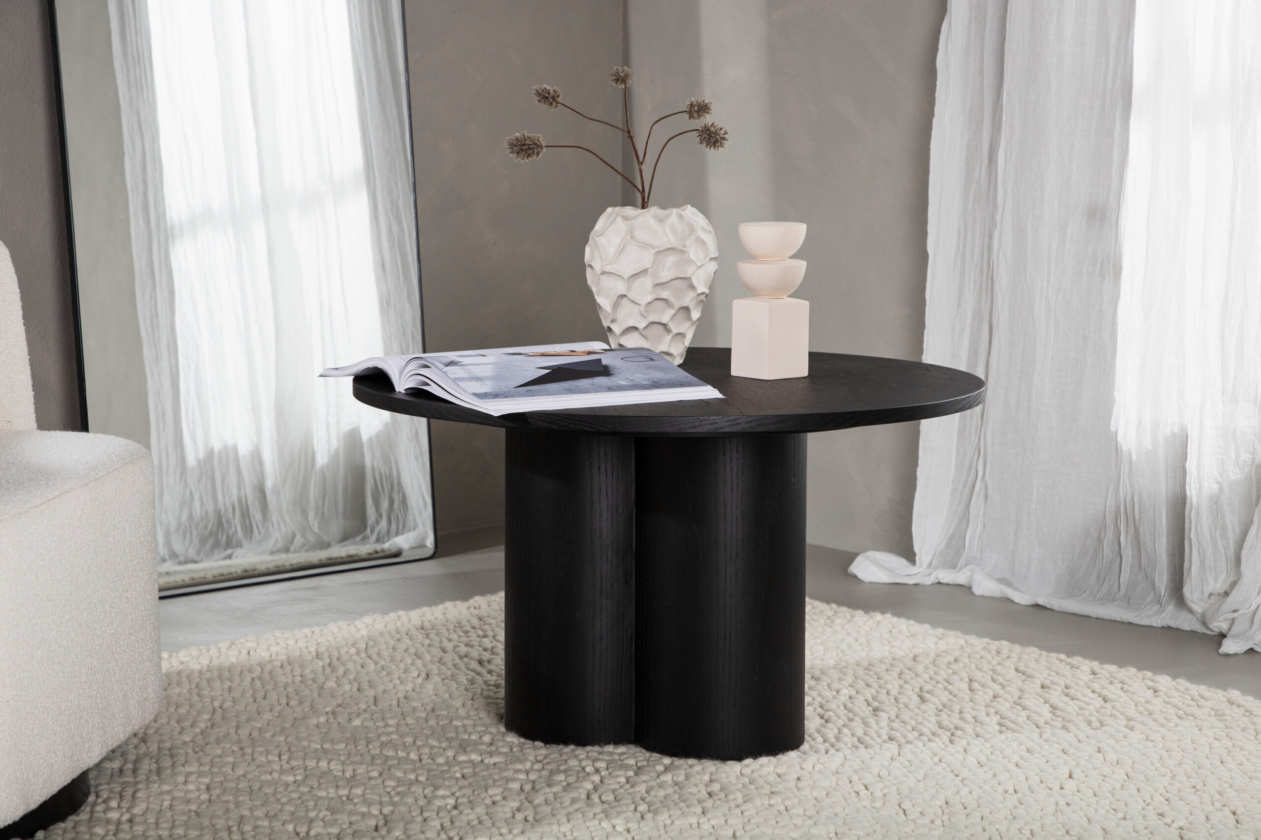 Table basse Olivia - Noir – Image 2